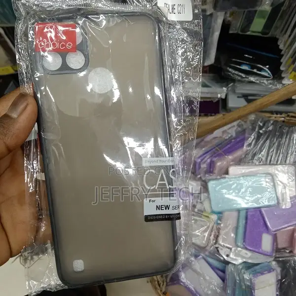 Back Cover for Realme C21Y | Smoke Cover| Full Camera Protec