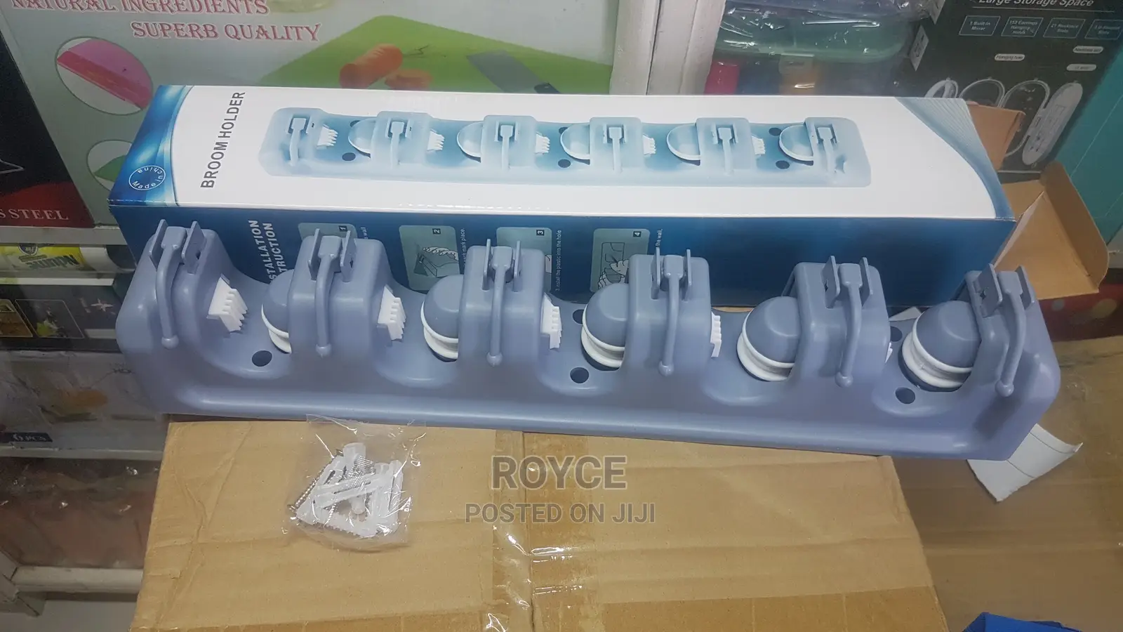 Mop / Broom Organizer