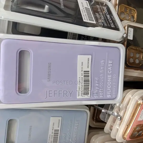 Back Cover for Samsung S10 Plus Liquid Silicone Case With So
