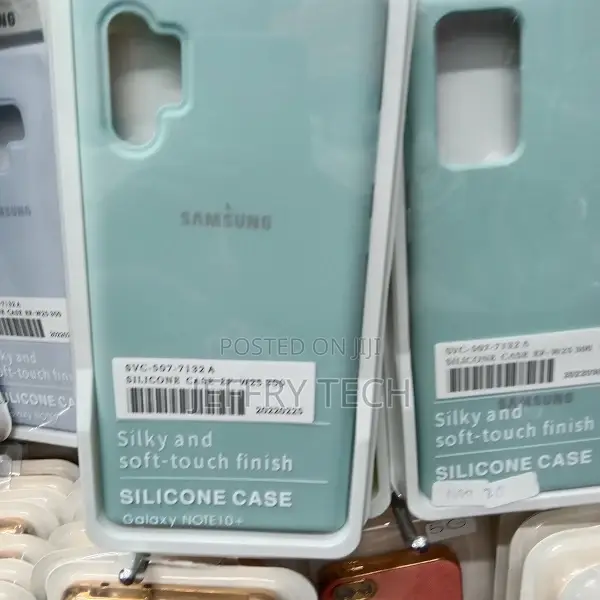 Back Cover for Samsung Note 10 Plus Liquid Silicone Case Wit