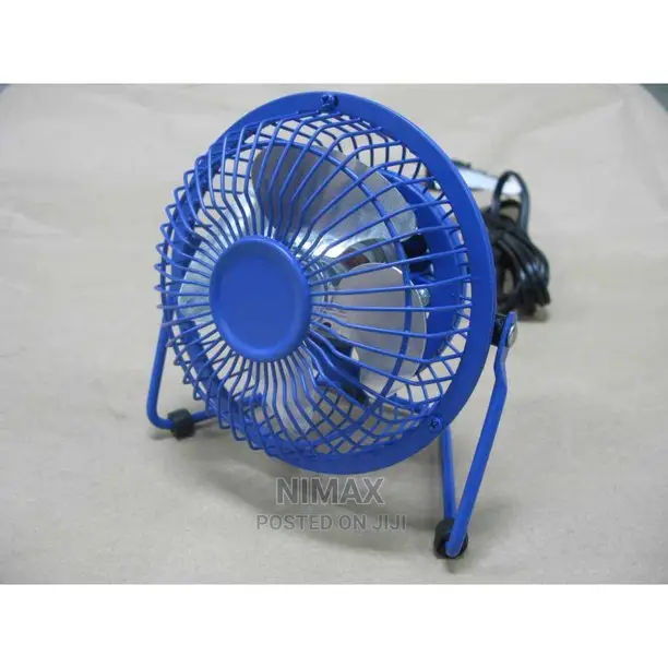 Mini Usb Operated Fan Blue Color