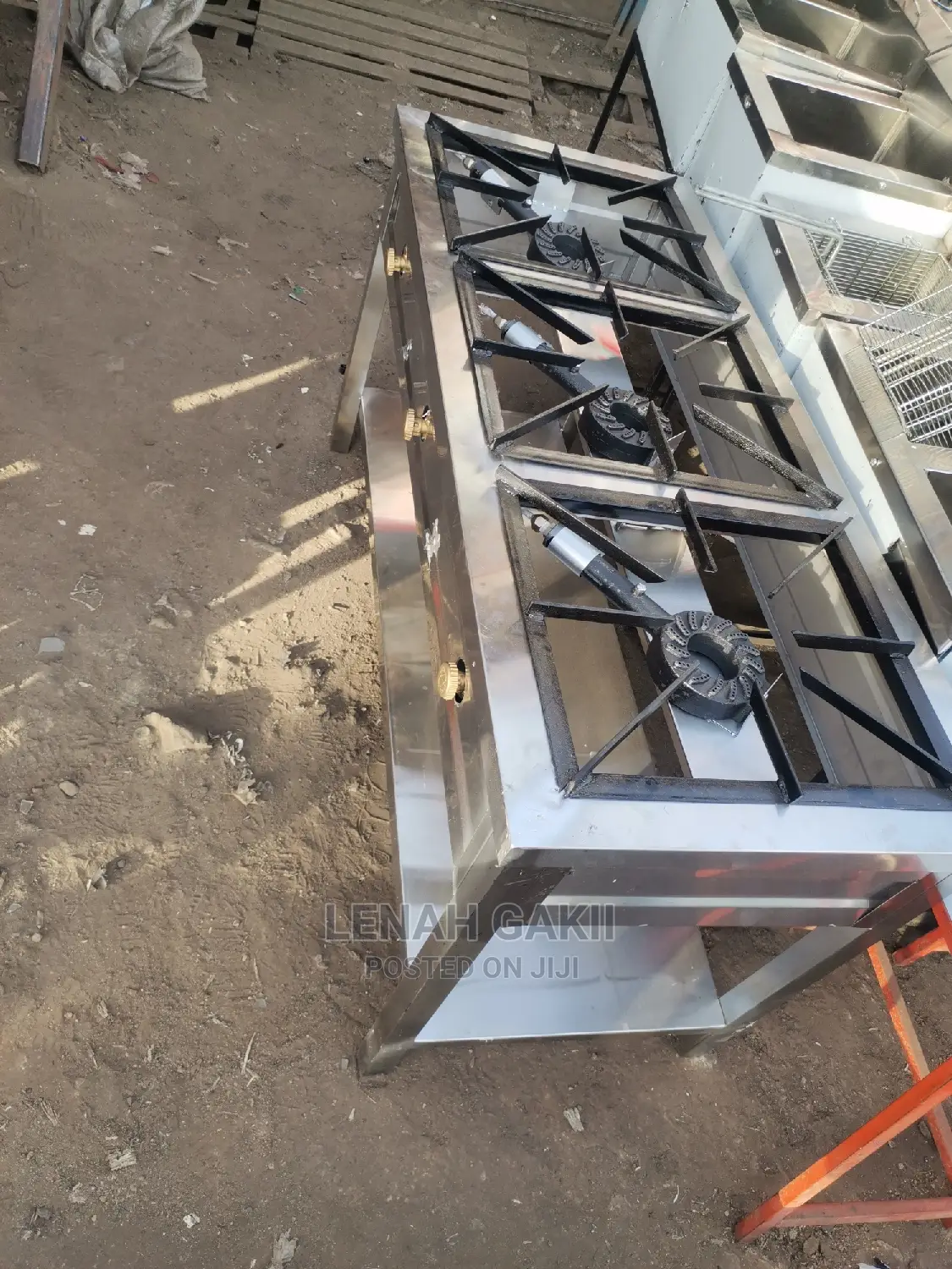 Three Burner Stainless Steel