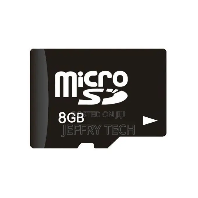 Micro SD Memory Card-8gb-smartphone-high Speed-tf/Sd-black
