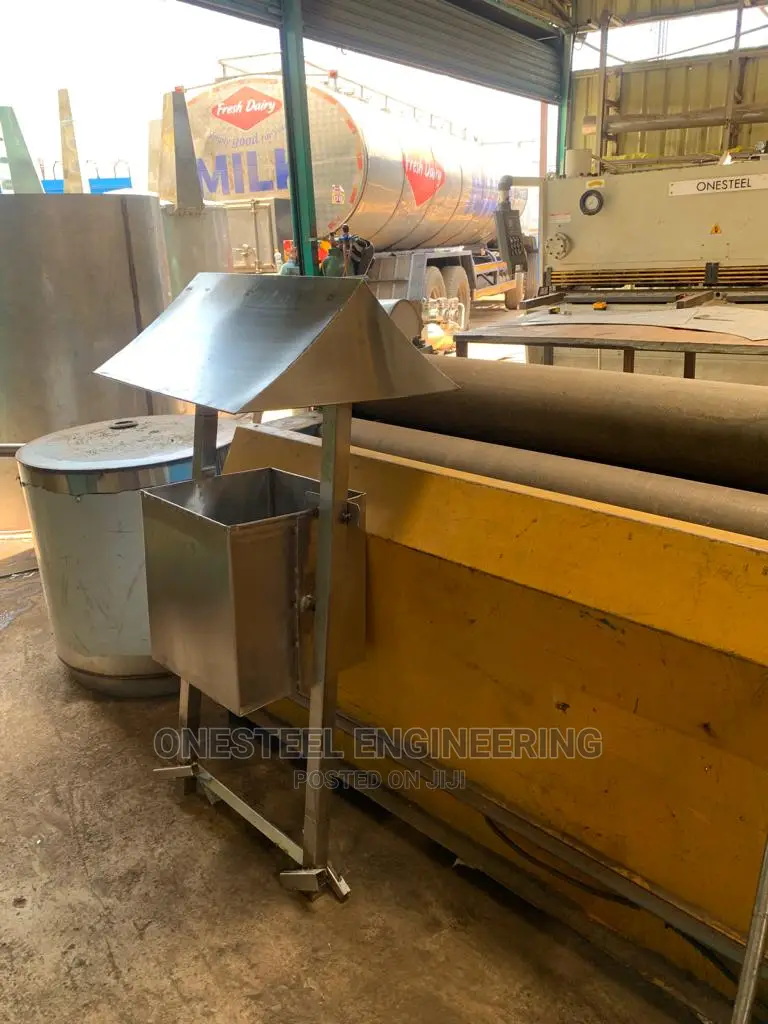 Stainless Steel Outdoor Bin
