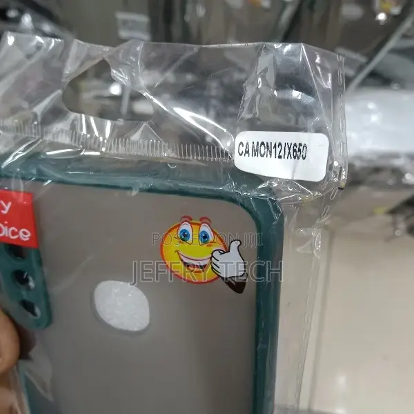 Back Cover for Tecno Camon 12 Camera Protection Case (