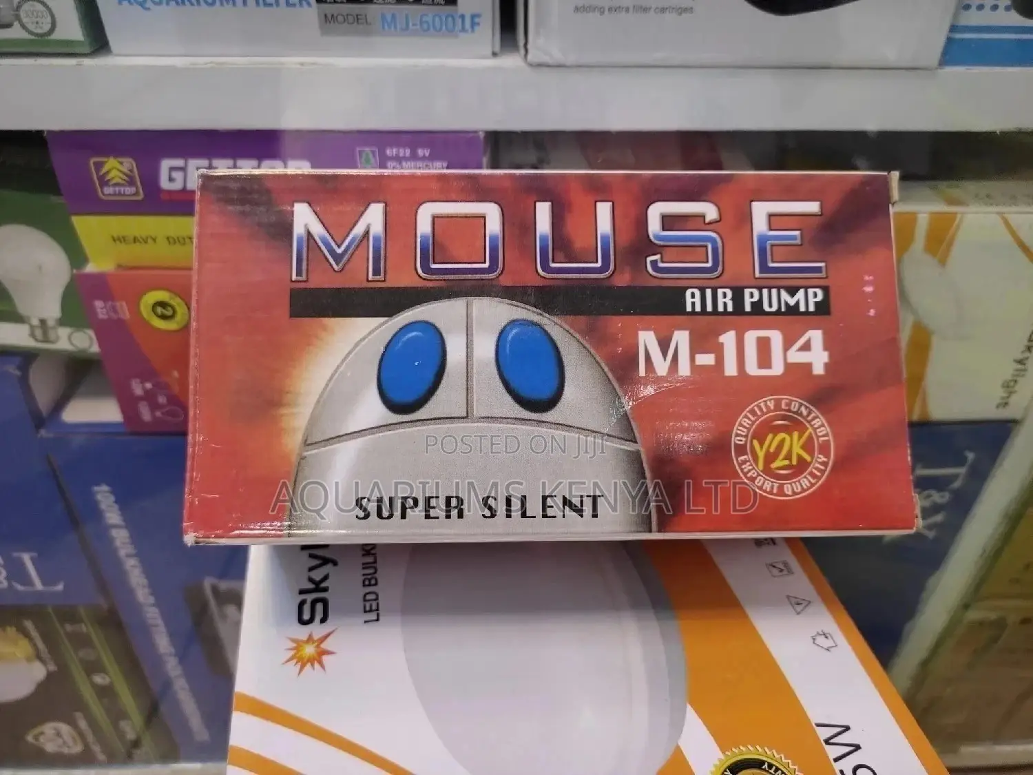 Mouse M104 2nozzle, Aquarium Air Pump