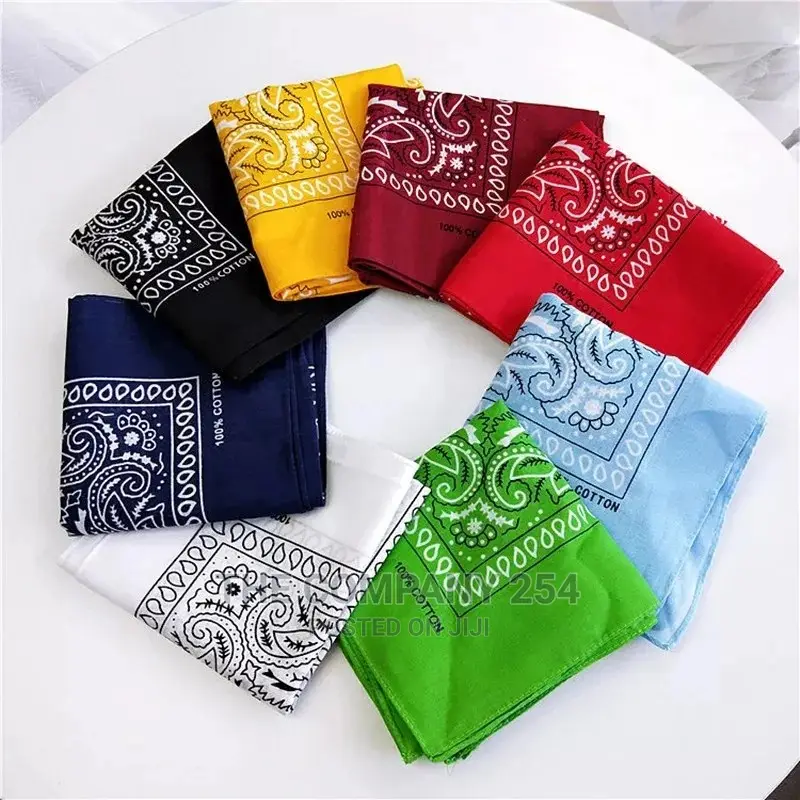 Cotton Designer Quality Bandana Swag Head Neck Wrist Scarfs