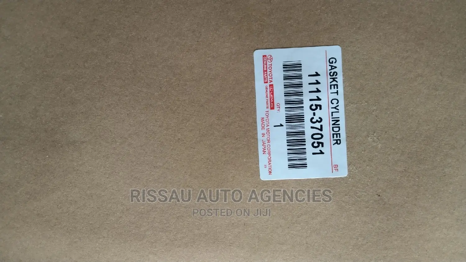 Toyota 2ZR Engine Genuine Cylinder Head Gasket Made in Japan