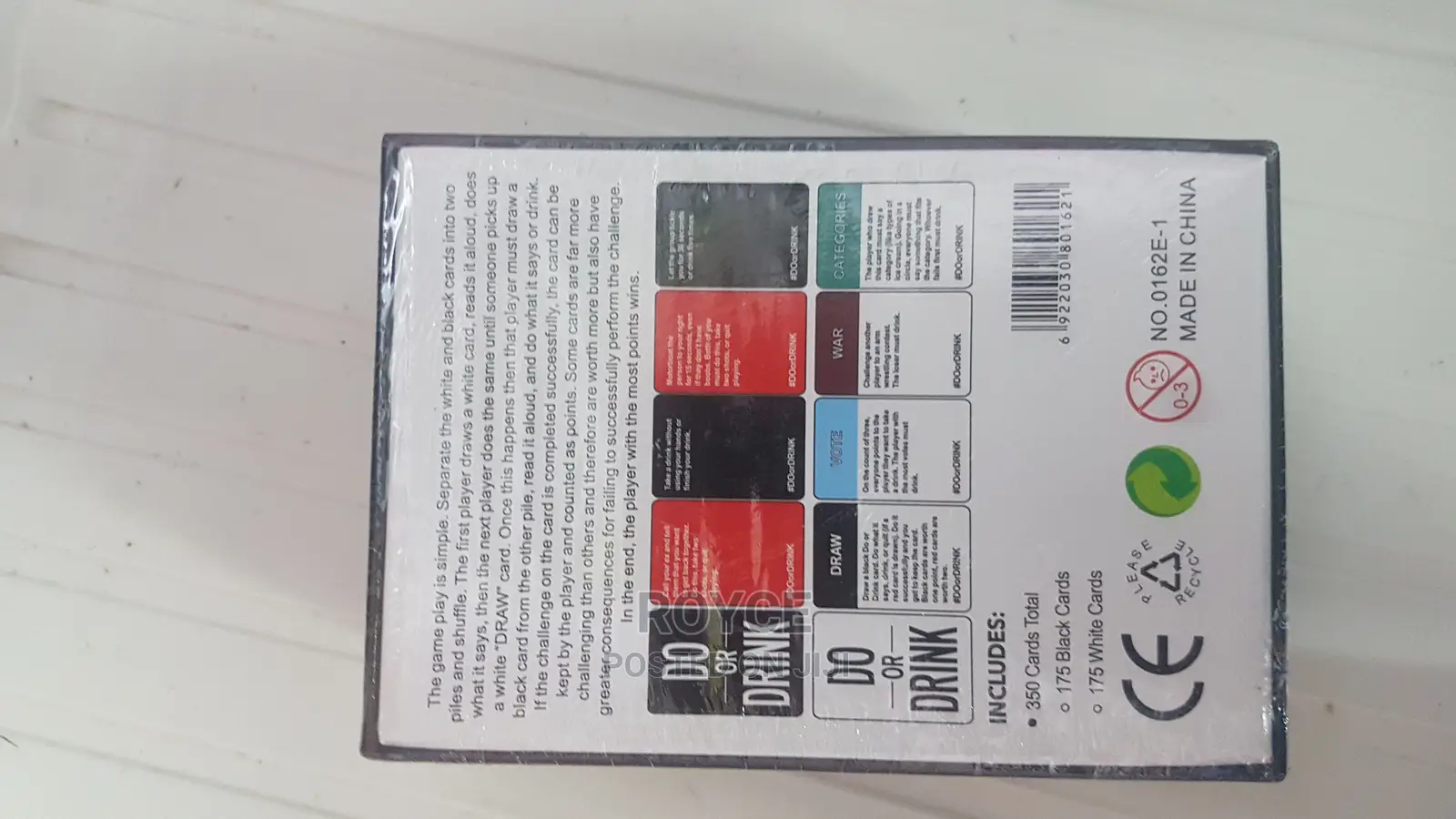 Do Or Drink Card Game