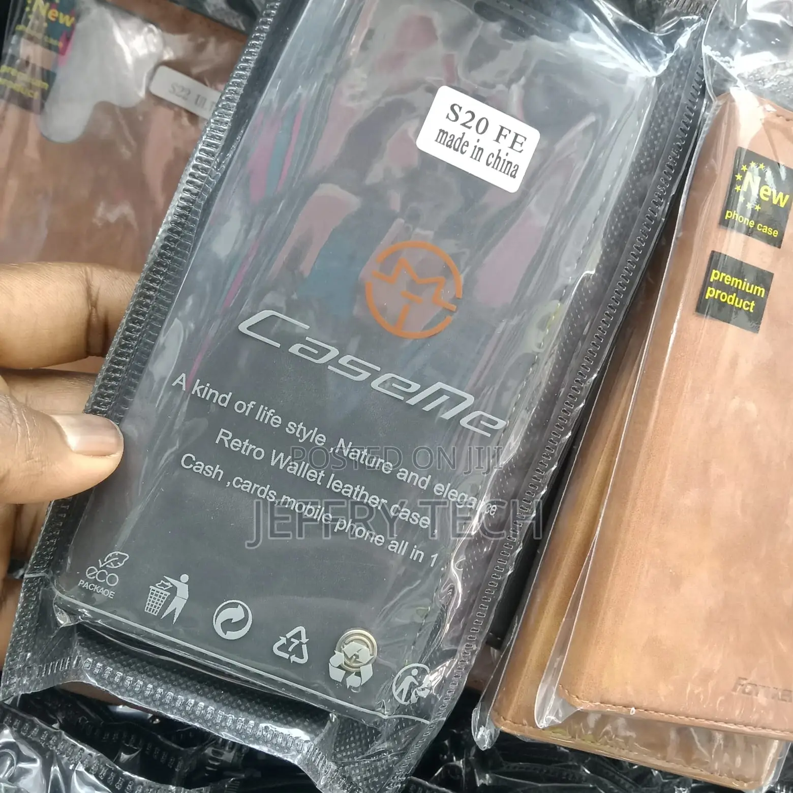 S20fe Flip Case Retro Wallet Leather Case