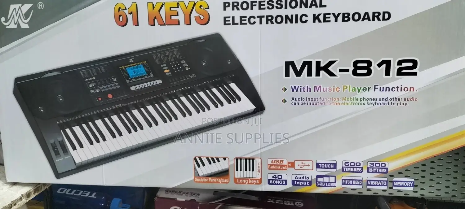 61 Keys Mk 812 Electronic Keyboard