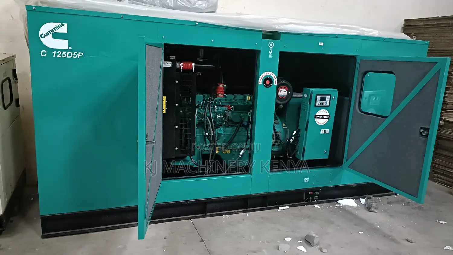 125KVA Cummins Generator - Brand New