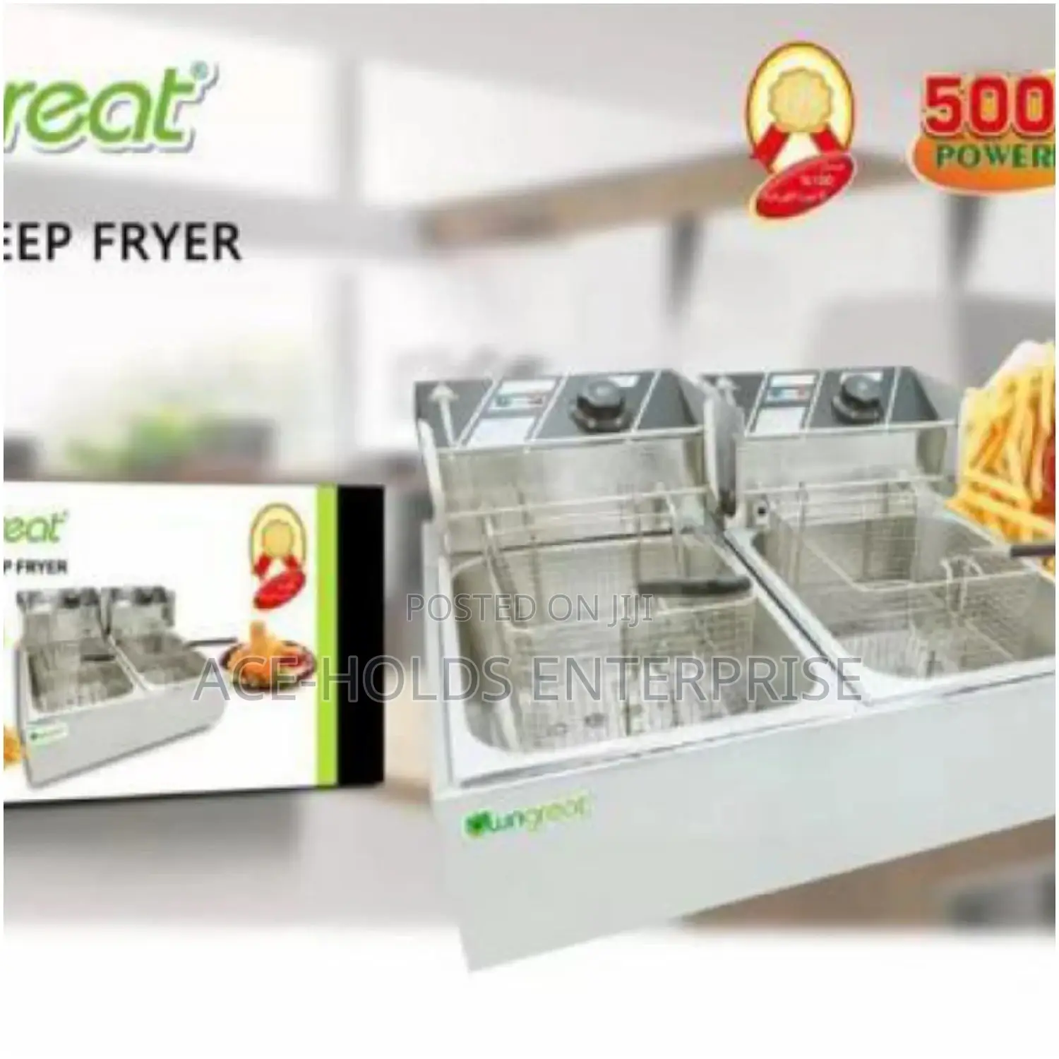 12 Litres Double Deepfryer Owngreat