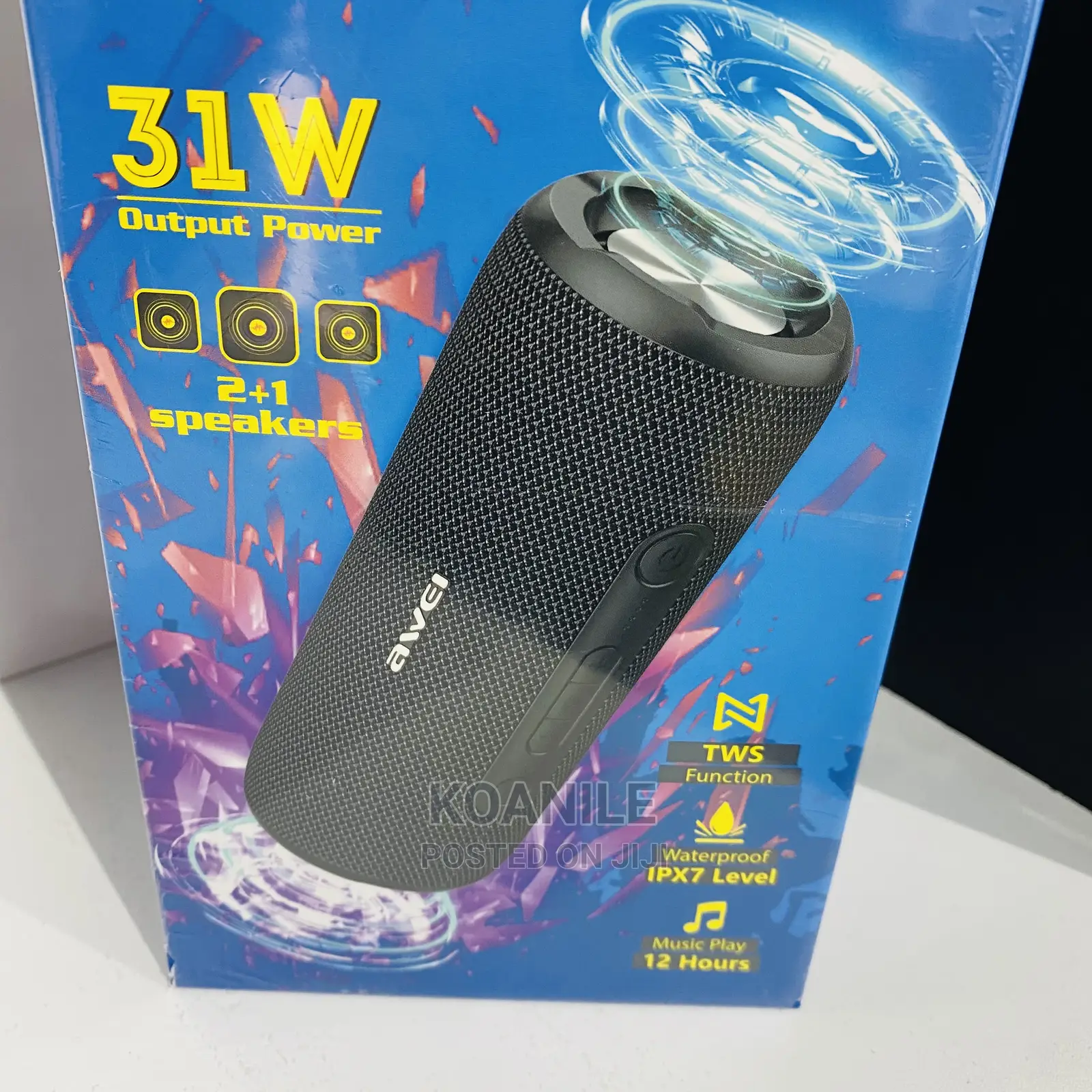 Awei Y669 Wireless Speaker (Waterproof)