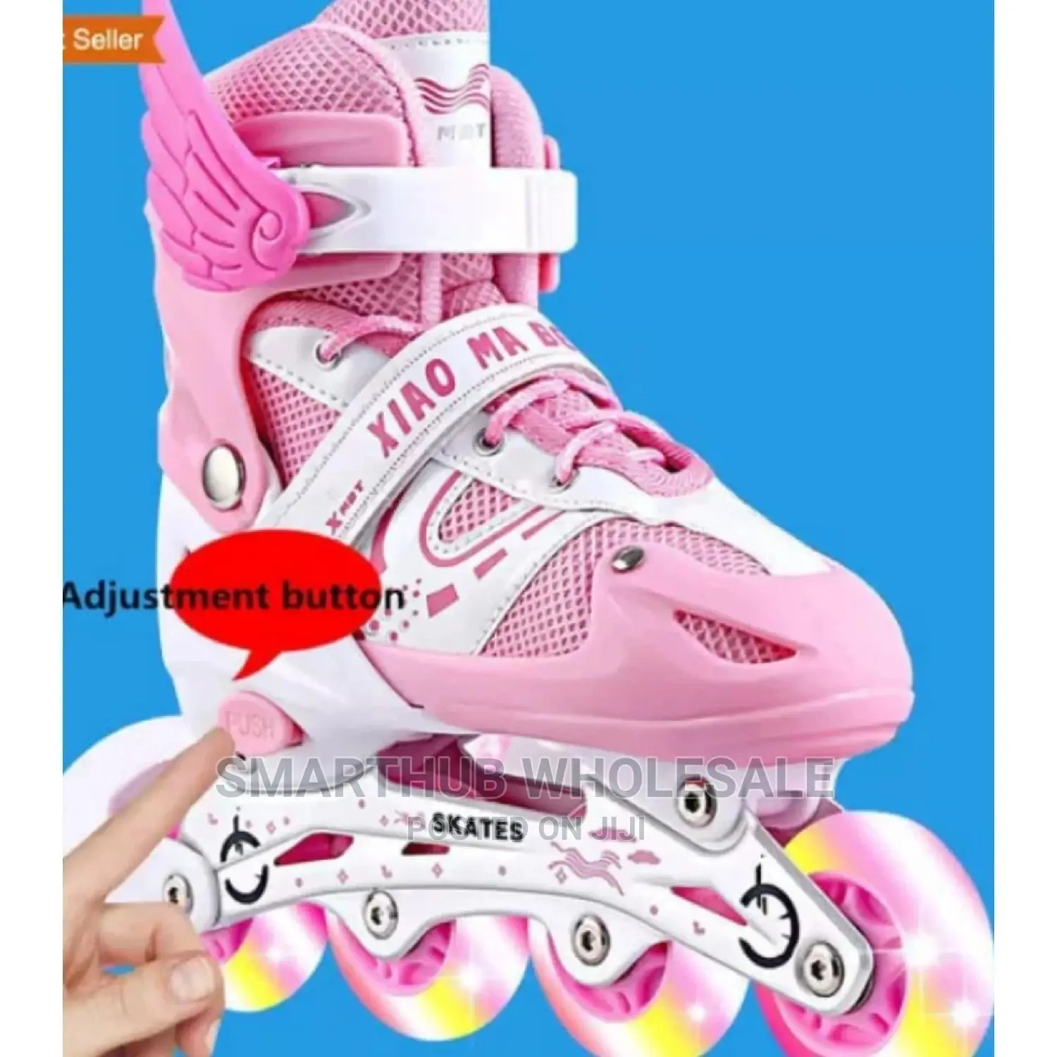 Adjustment Button Skates Shoe
