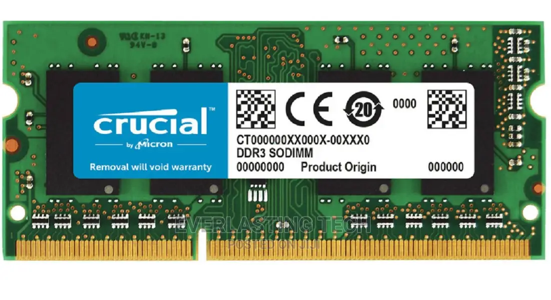 Crucial Laptop RAM DDR3L 4GB 1600