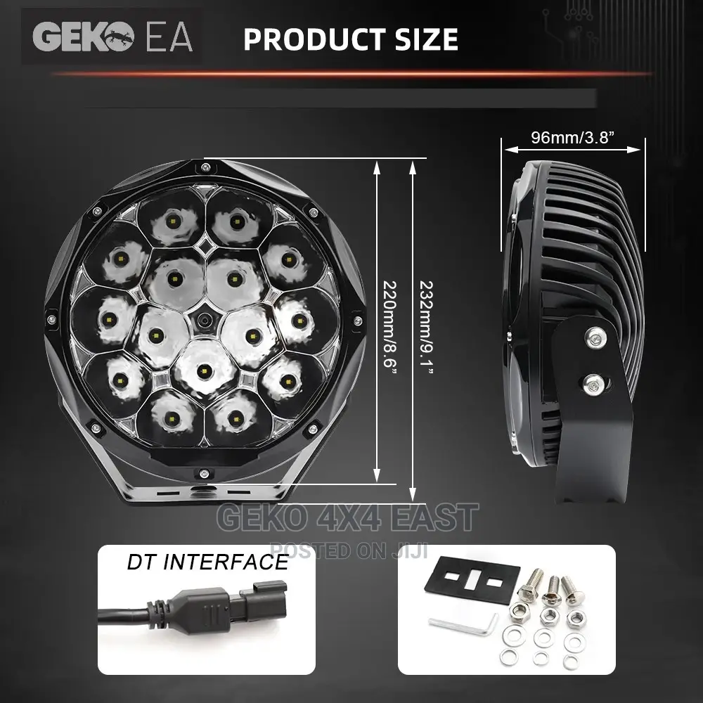 8.5 INCH OFFROAD LIGHTS, 150watt, 16,600 Lumens 2PC G-Sl-D08