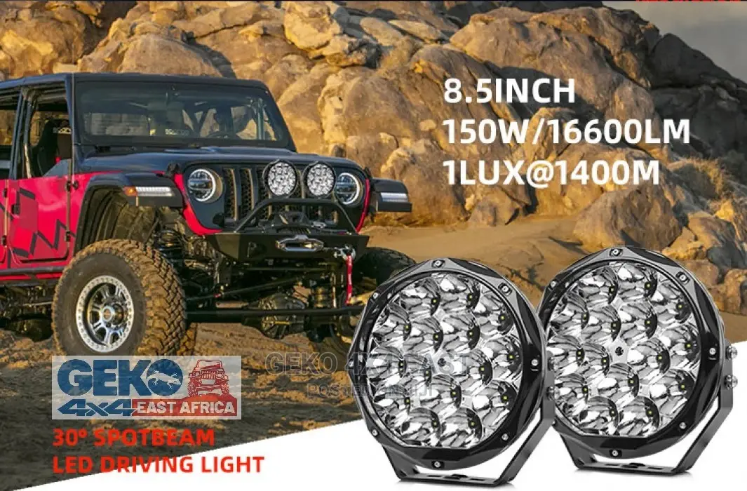 8.5 INCH OFFROAD LIGHTS, 150watt, 16,600 Lumens 2PC G-Sl-D08