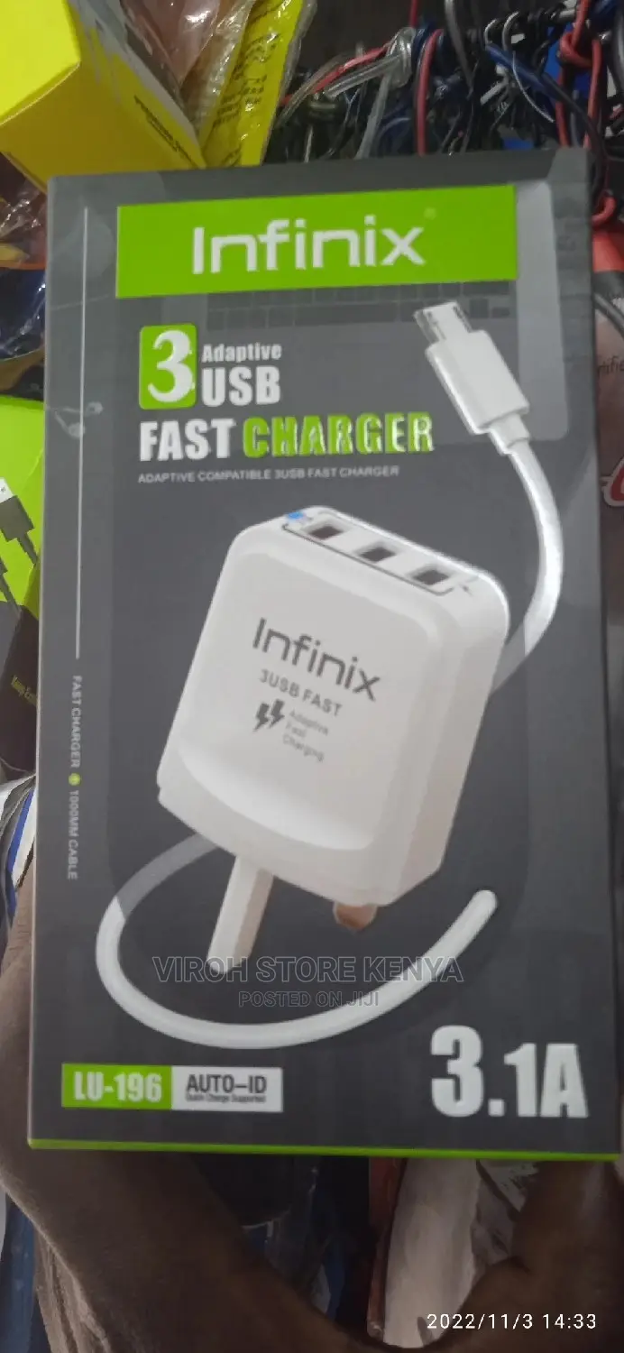 Infinix 3USB Fast Charger