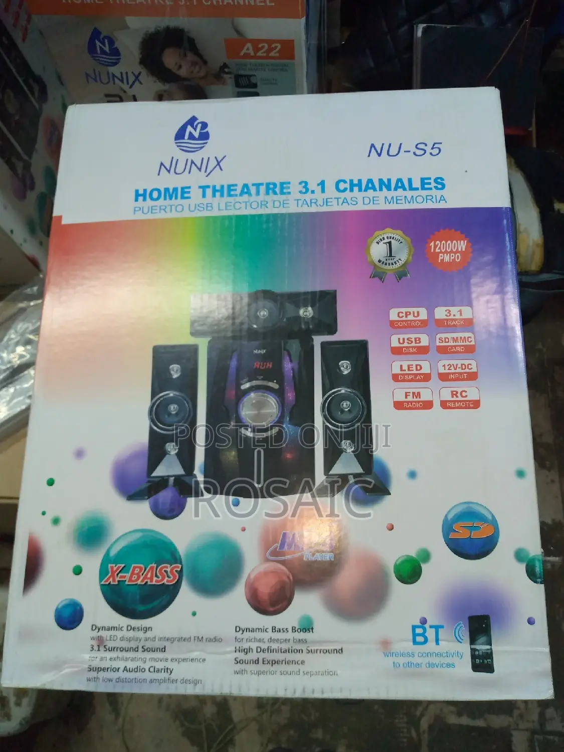 3.1CH Nunix Woofer
