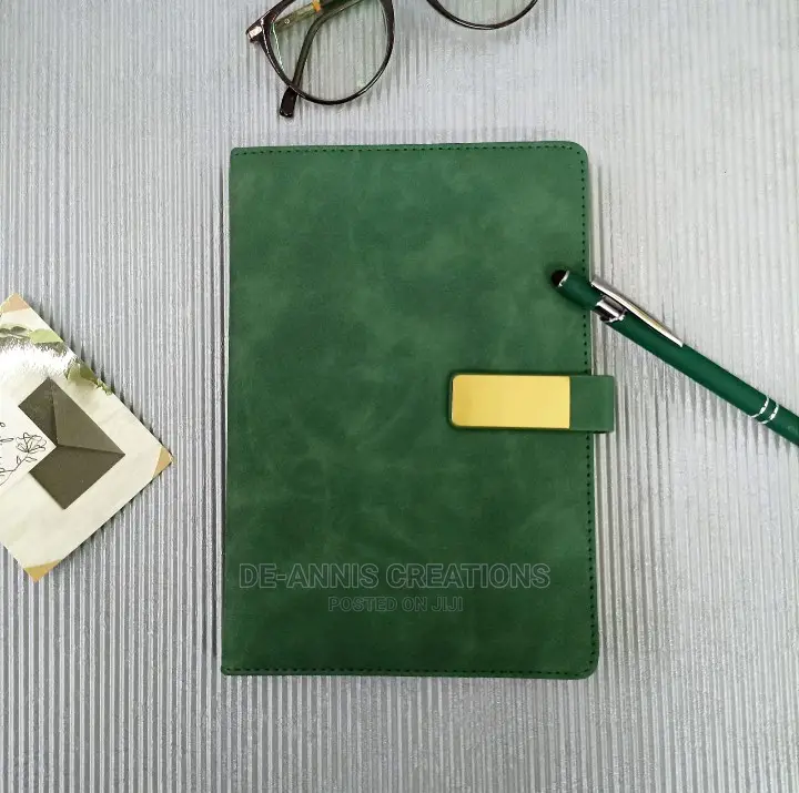 Branded Green Notebook Classy