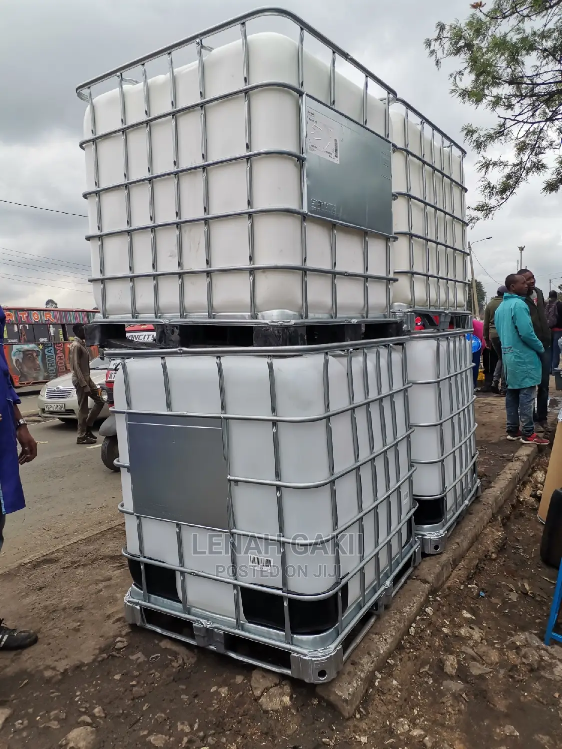 Steel Caged Water Tanks