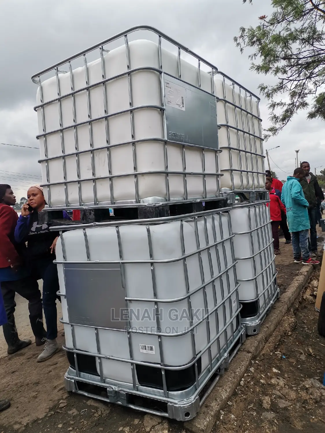 Steel Caged Water Tanks