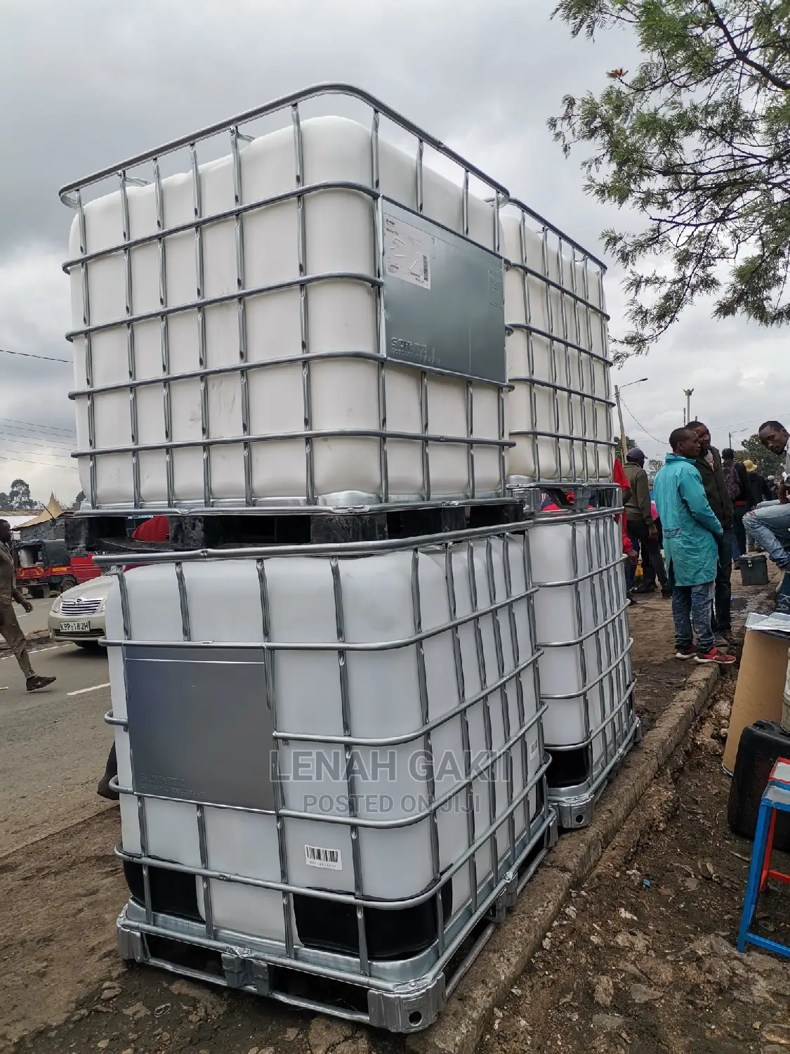 Steel Caged Water Tanks