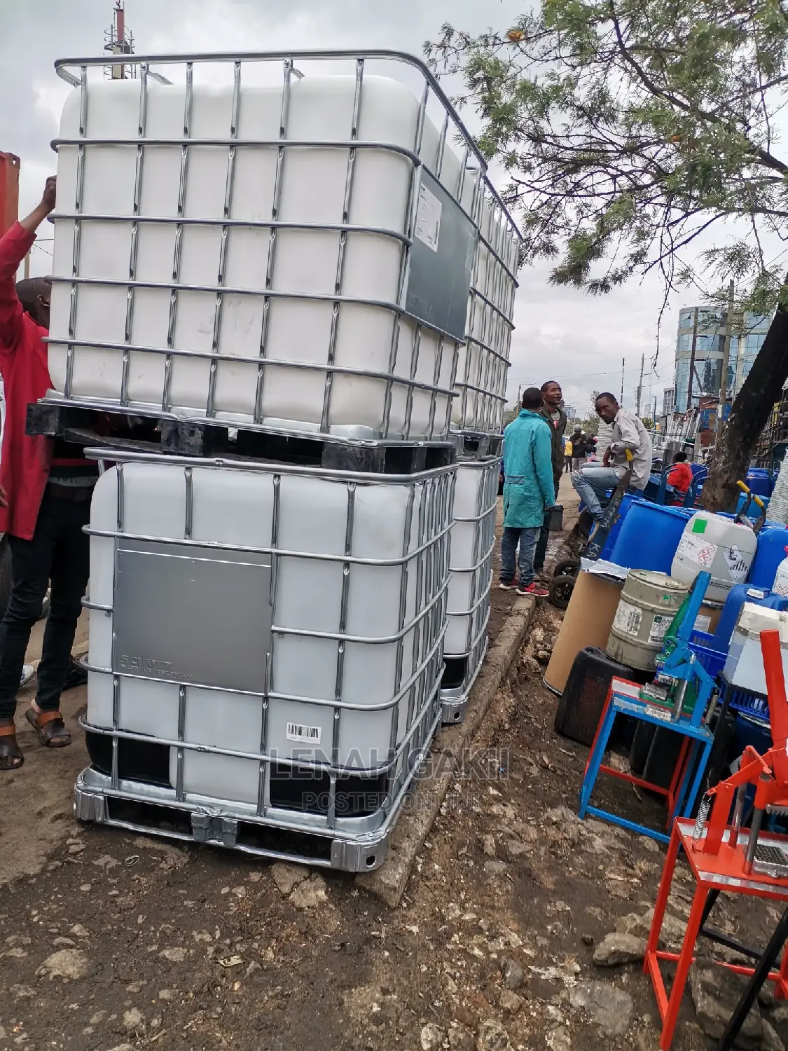 Steel Caged Water Tanks