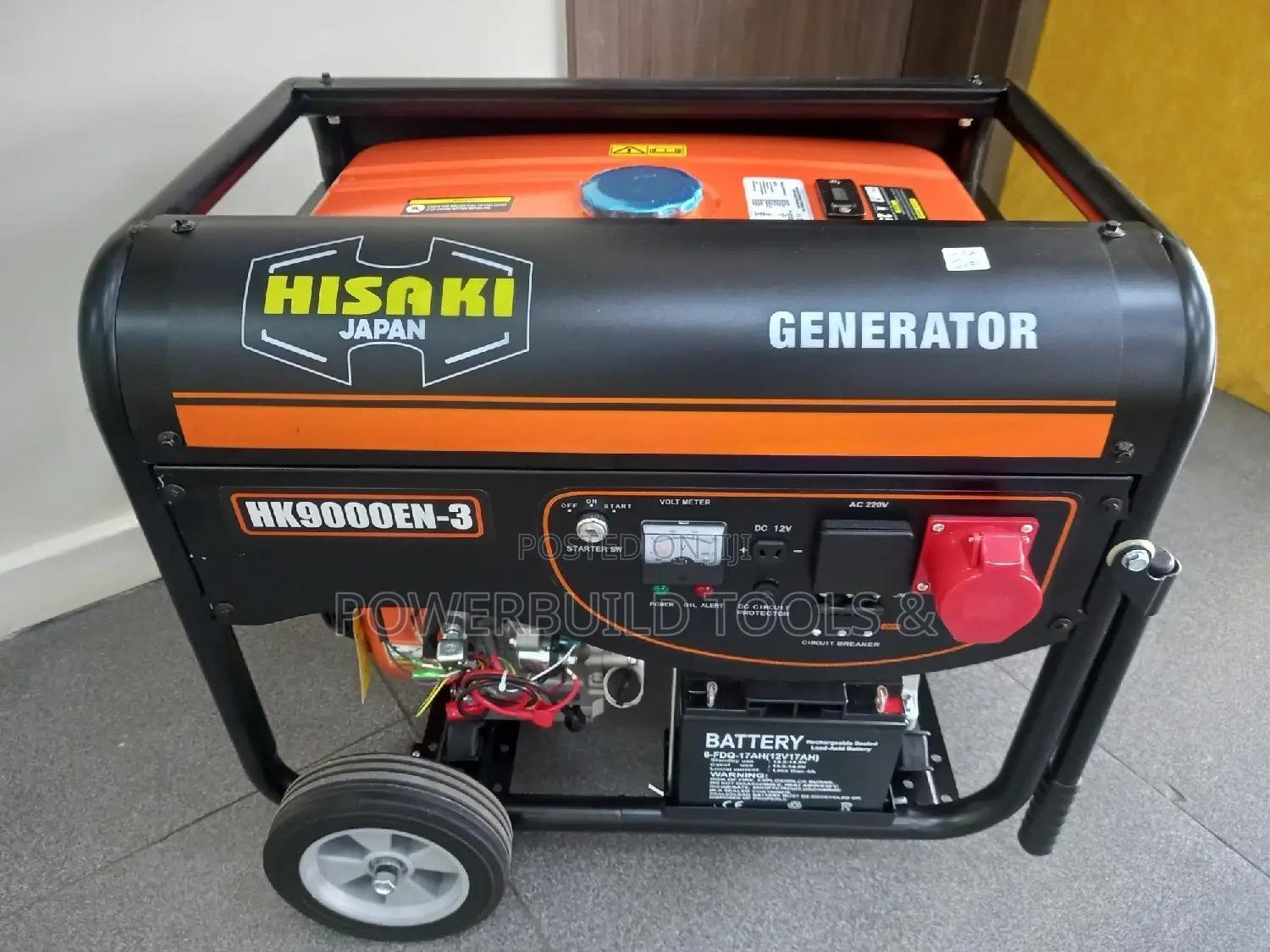 Hisaki Petrol 3phase Generator (Hk9000en-3)