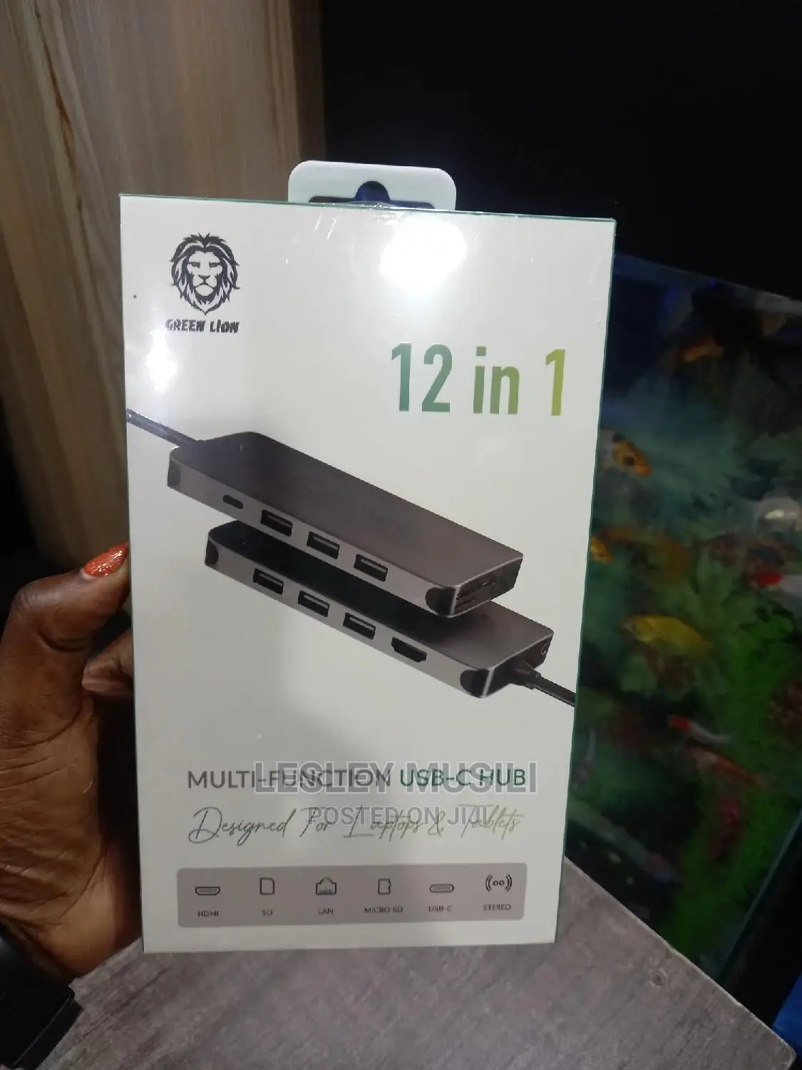 Green Lion Multifunction Hub 12 in 1