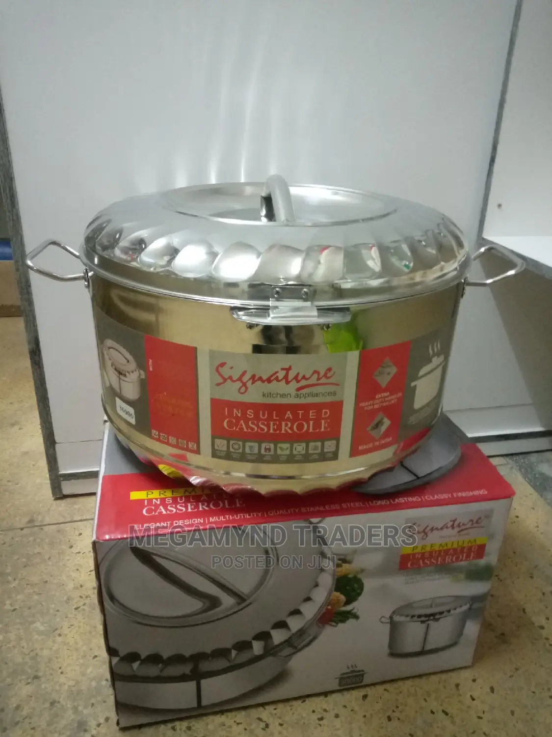 Signature Stainless Steel Hotpot/30 Litre Hotpot/Food Warmer