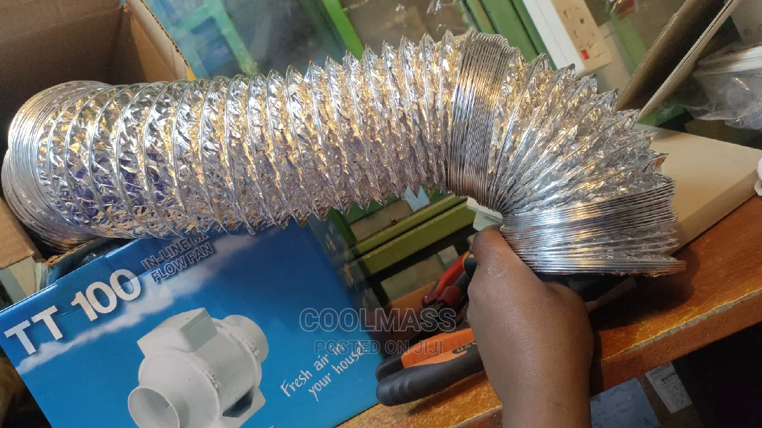 Flexible Duct All Sizes Available in Nairobi Kenya.