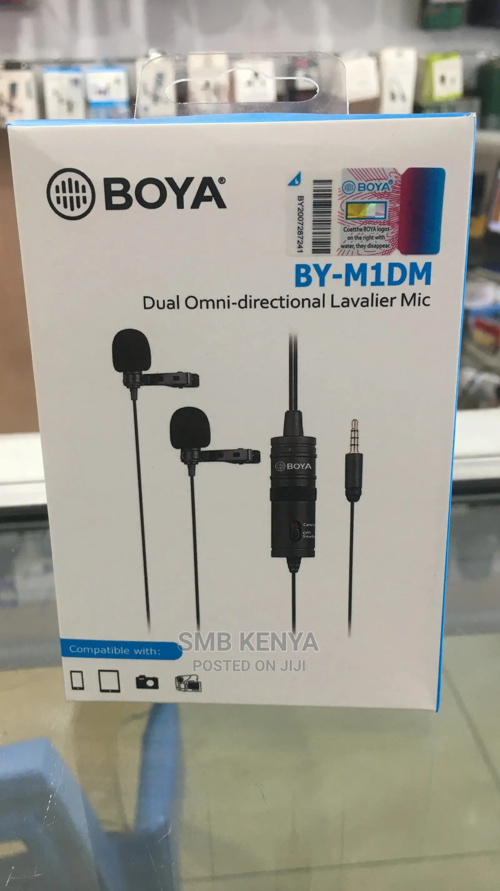 Boya Dual Lavalier Microphone