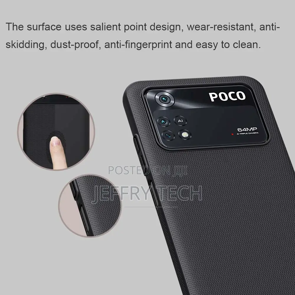 NILLKIN Super Frosted Shield Case for XIAOMI POCO M4 Pro