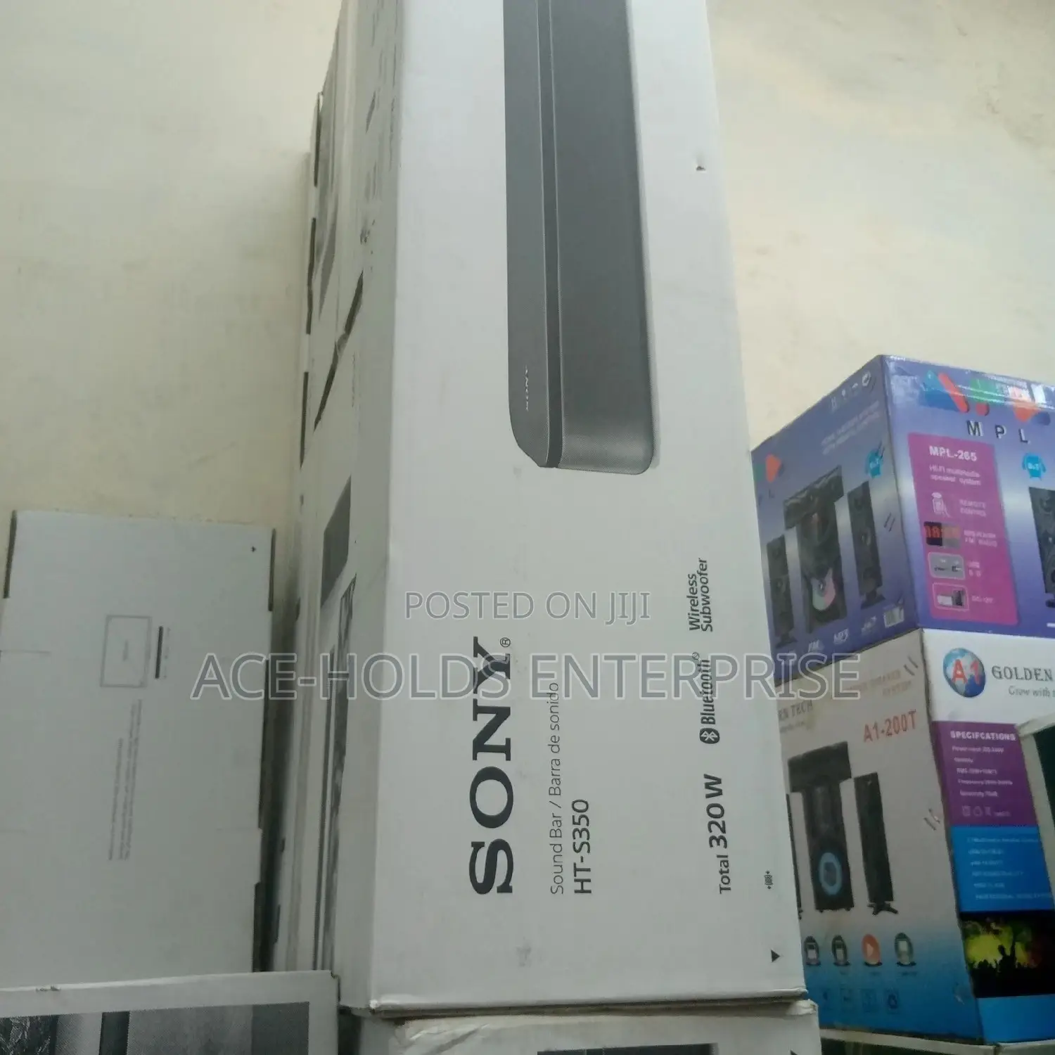 Sony HT S350 Sound Bar, 320 Watts, Bluetooth Speakers