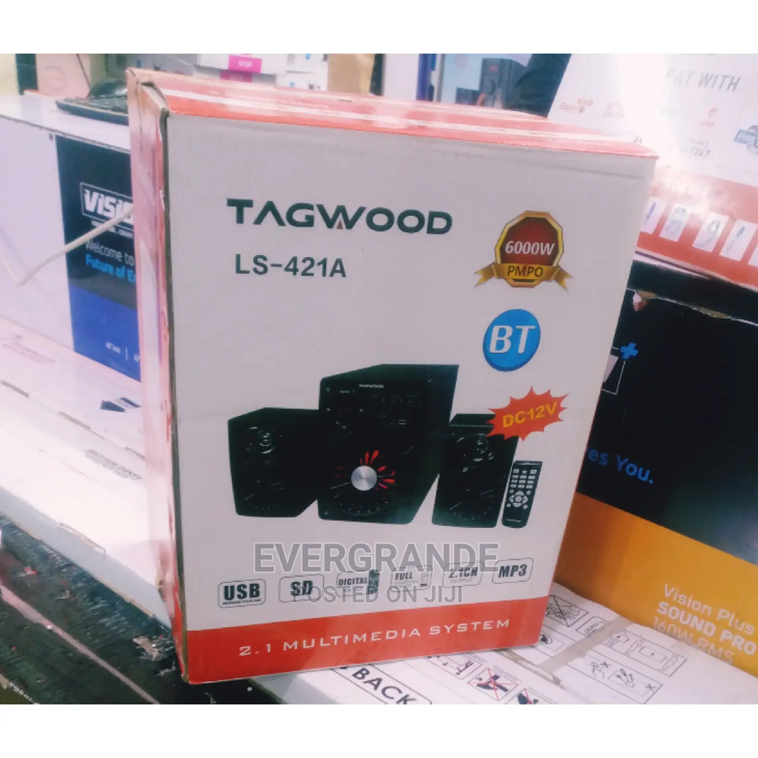 Classic Speaker Tagwood 2 in 1