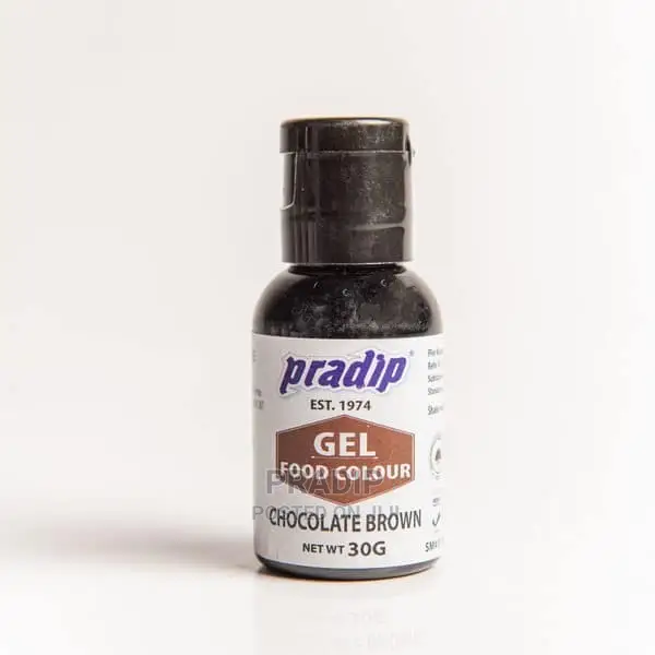 Chocolate Brown Food Color Gel 30grms Now Available