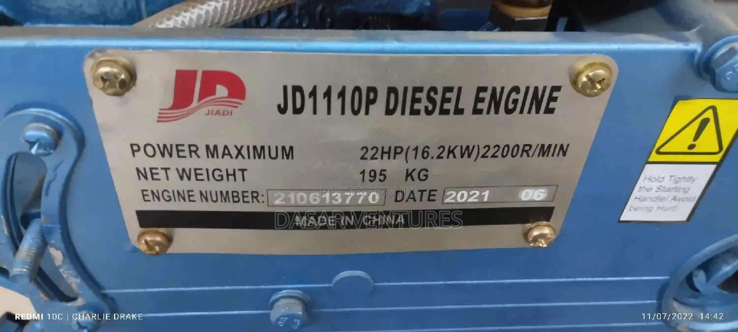 Water Pump Jd 22hp With 100m Pump