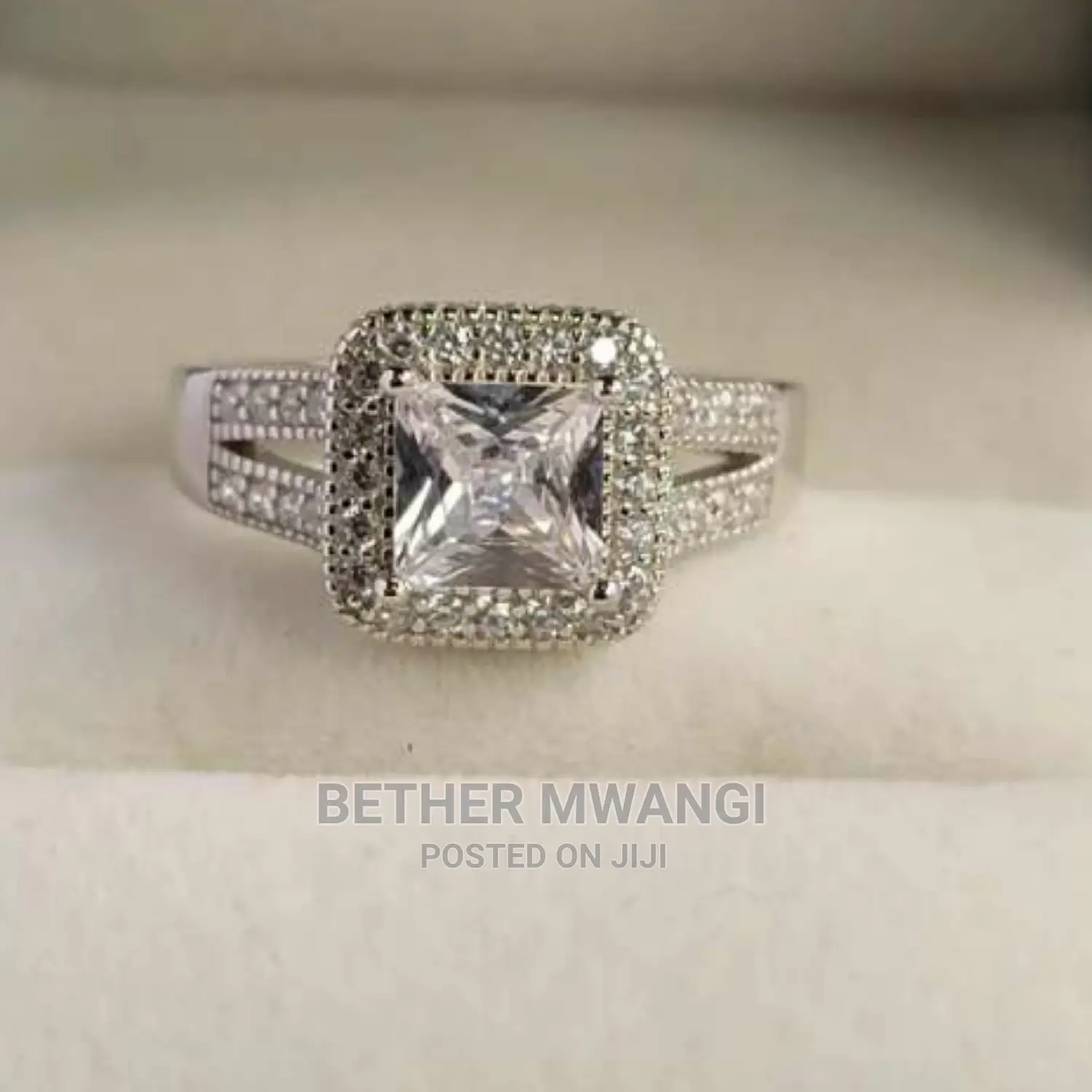 Pure Engagement S925 Sterling Silver Rings