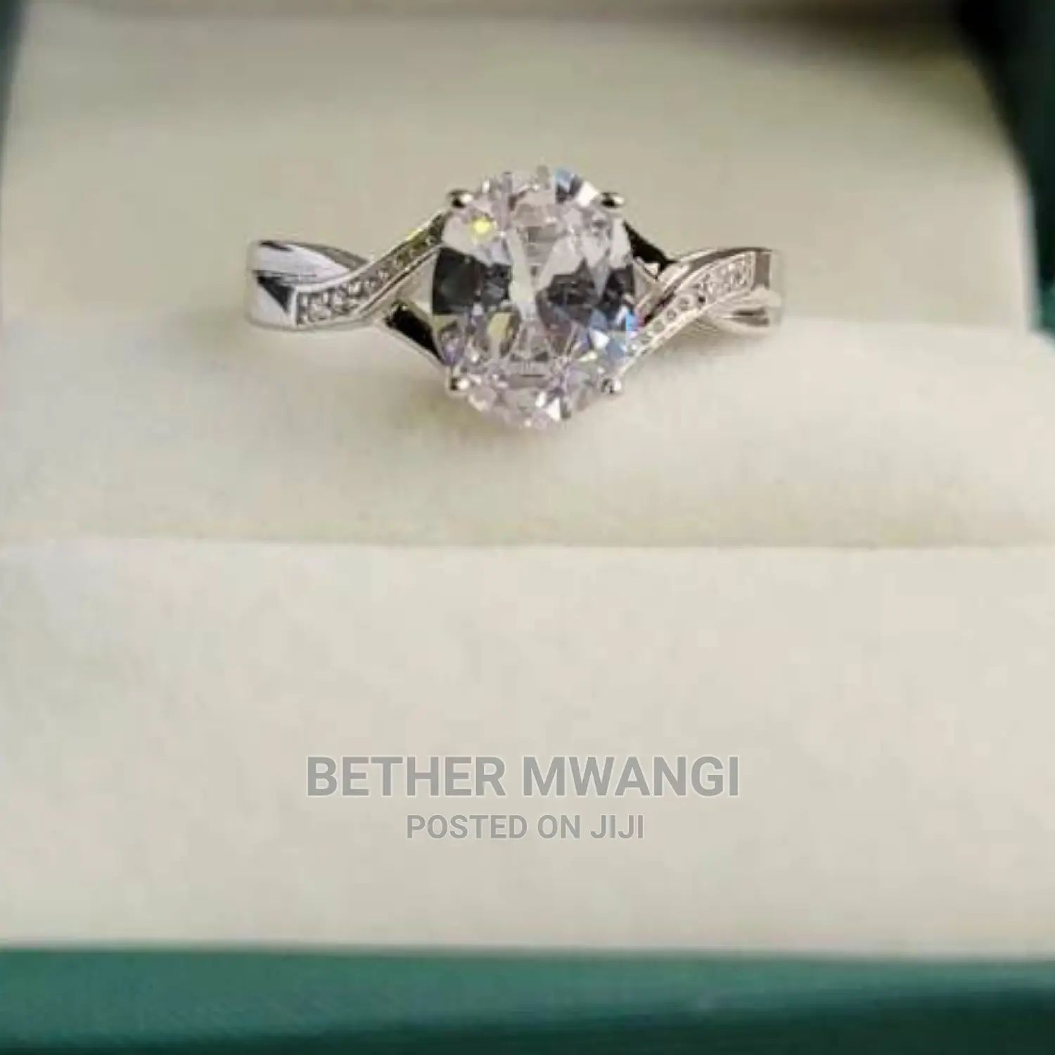 Pure Engagement S925 Sterling Silver Rings
