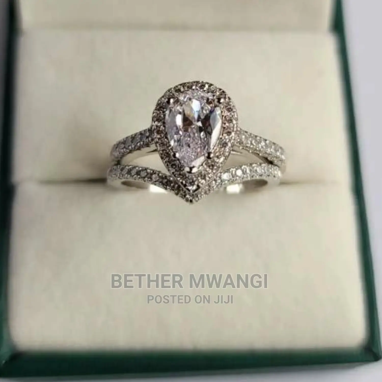 Pure Engagement S925 Sterling Silver Rings