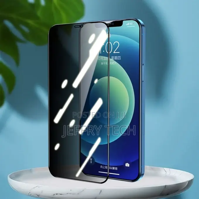 Privacy Screen Protector Anti-Spy Tempered Glass iPhone 12 /