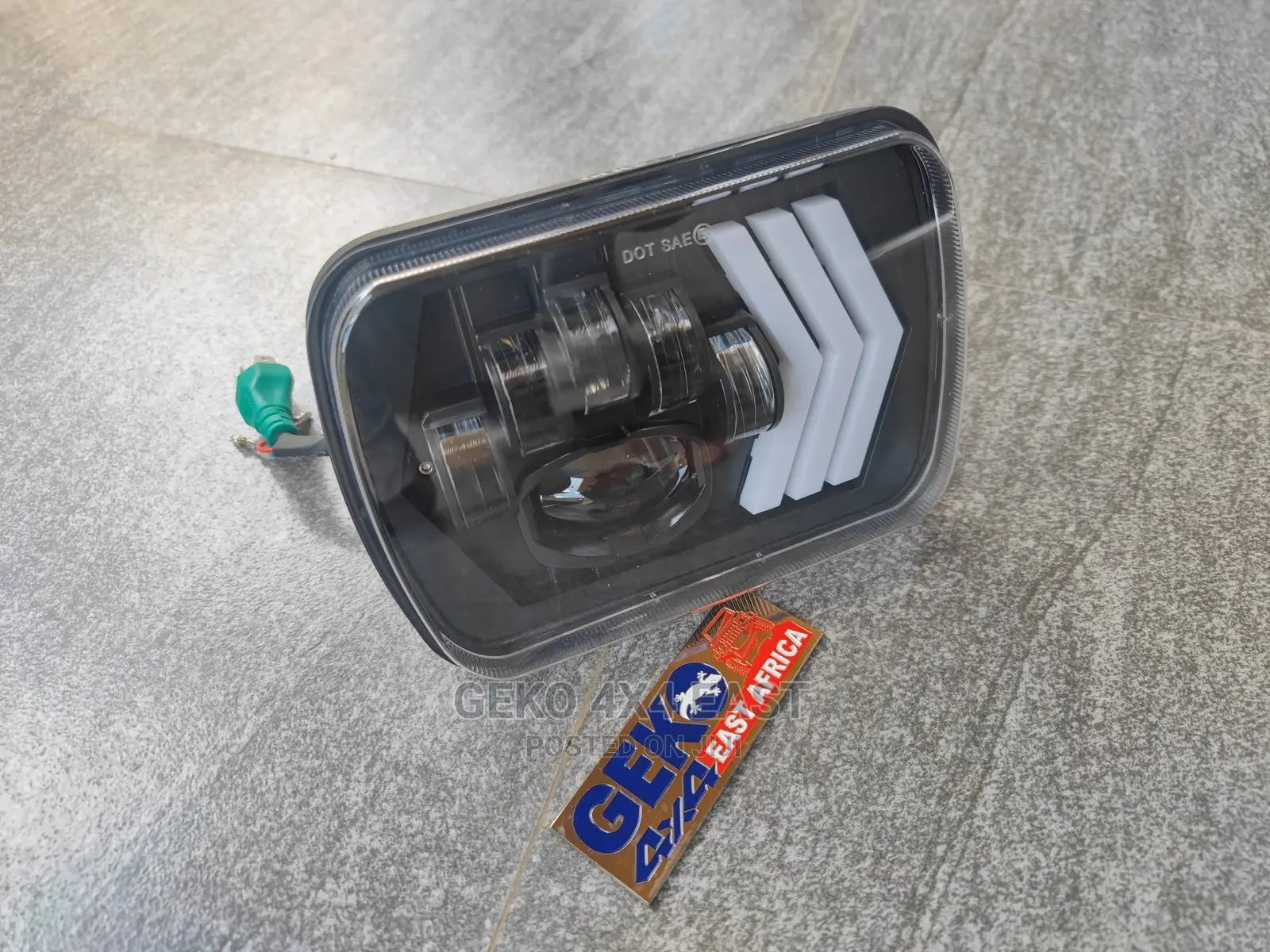 5x7 INCH LED Headlights, JEEP, HILUX (Old Shape)