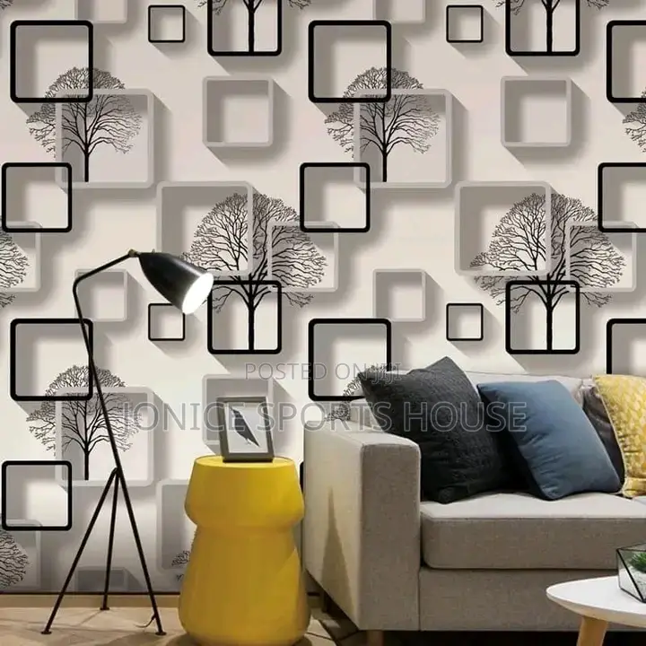 Adhesive Wallpapers.