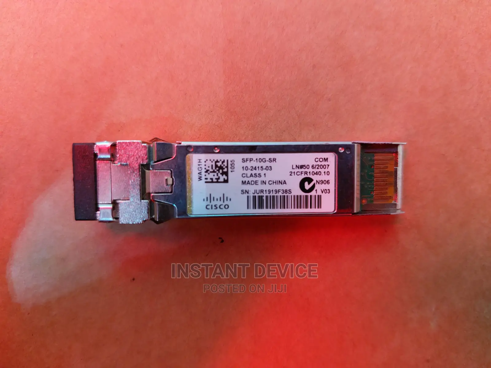 Cisco SFP-10g-Sr 850nm Upto 400 Meters