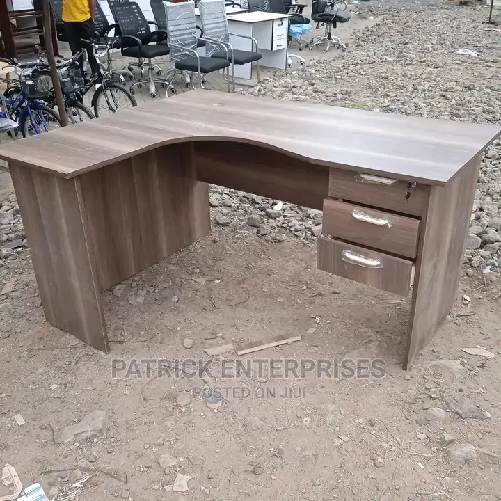 Executive Office Lshaped Desk 5 by 4 Fitts