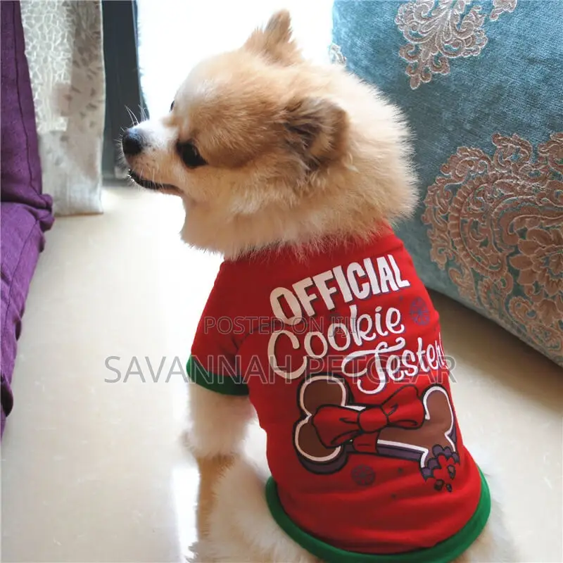 Christmas Cookie Festival Top for Dogs and Cats
