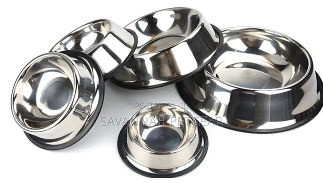 Peticon Stainless Steel Feeding and Water Cat Dog Bowl