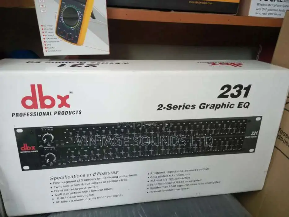 Dbx Graphic Equalizer